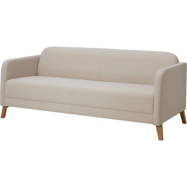 LINANÄS 3-sitssoffa, Vissle beige