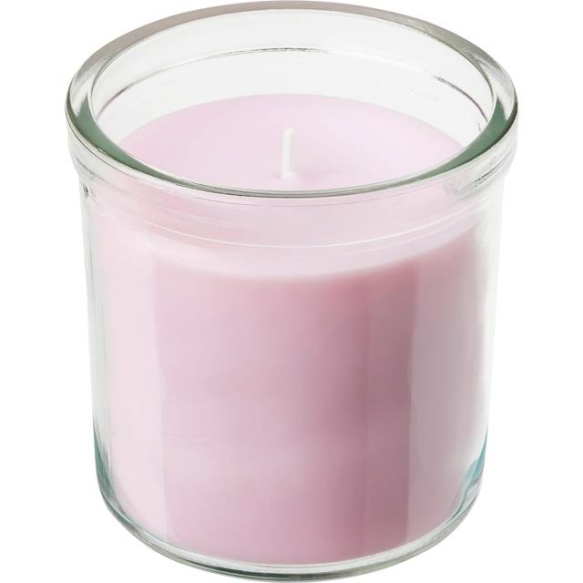 LUGNARE doftljus i glas, Jasmin/rosa, 40 tim.