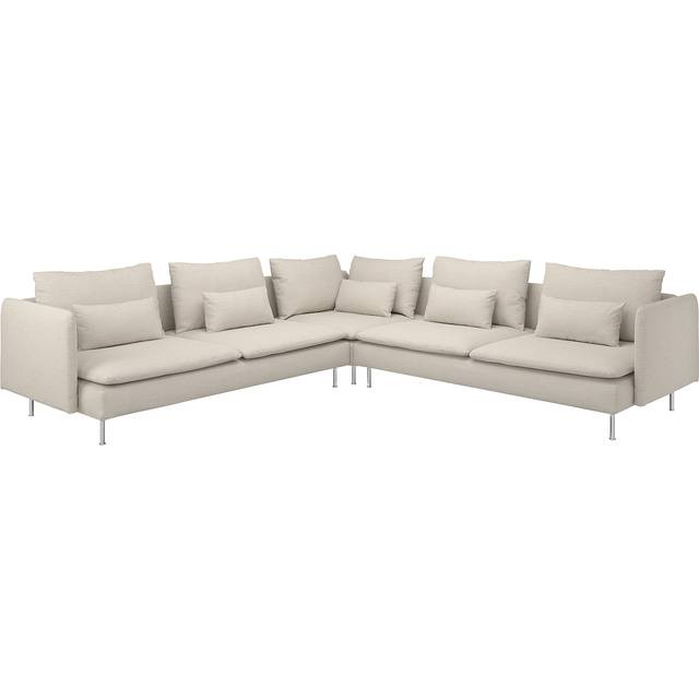 SÖDERHAMN hörnsoffa, 6-sits, Gunnared beige