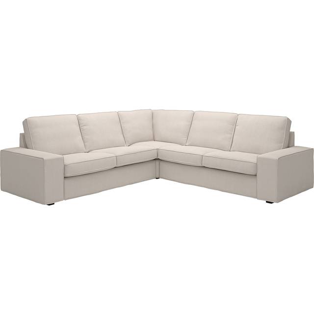 KIVIK hörnsoffa, 4-sits, Tresund ljusbeige