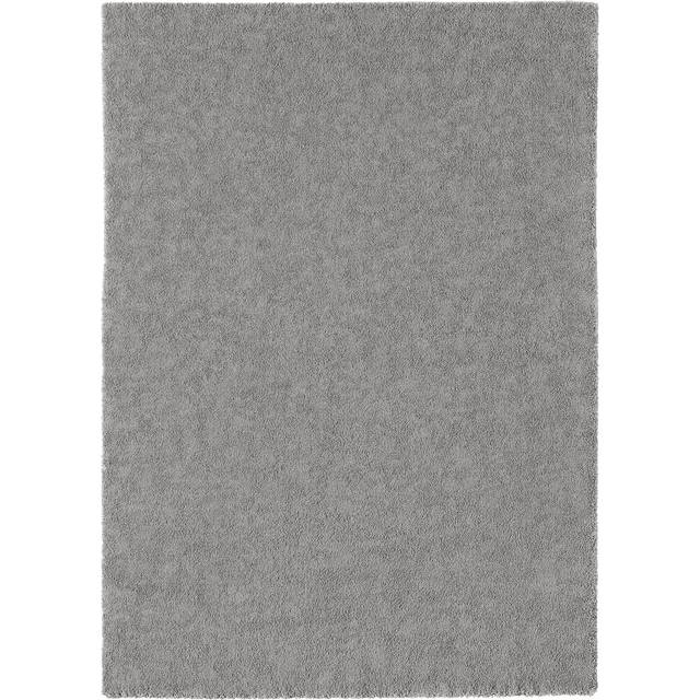 STOENSE Matta, kort lugg, mellangrå, 170x240 cm
