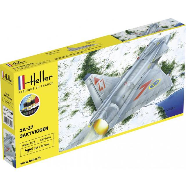 HEL56309 - Heller 1:72 Gift Set - Ja-37 Jaktviggen