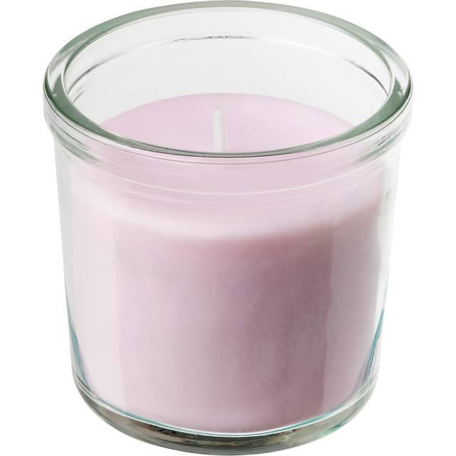 LUGNARE doftljus i glas, Jasmin/rosa, 20 tim.