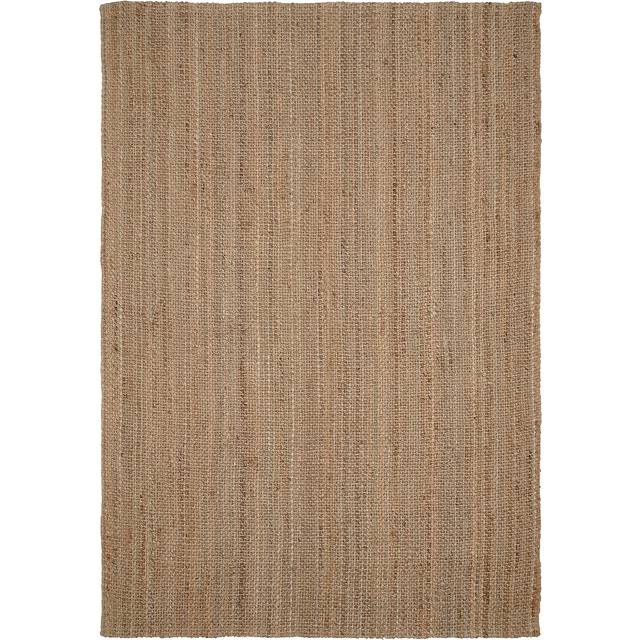 STRÖG matta, slätvävd, natur, 155x220 cm