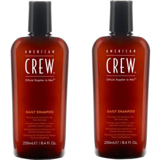 American Crew Daily Moisturizing Shampoo 450ml x2