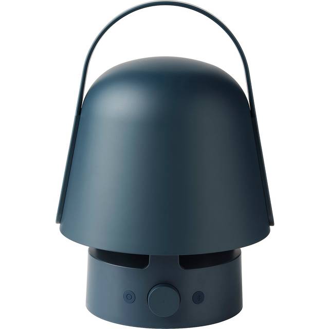 VAPPEBY bluetooth högtalare m lampa, utomhus/blå