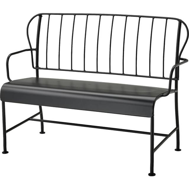 LÄCKÖ 2-sits soffa, utomhus, grå