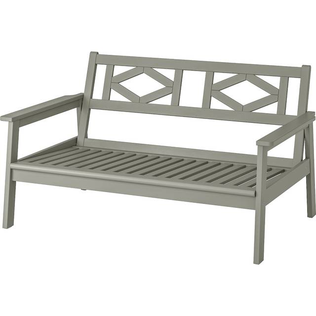 BONDHOLMEN 2-sits soffa, utomhus, grå, 139x81x73 cm