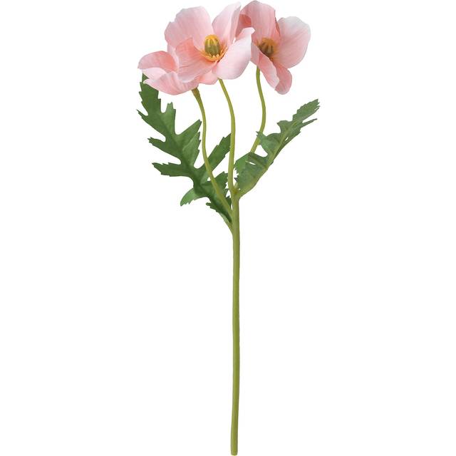 SMYCKA konstgjord blomma, inom-/utomhus/Vallmo rosa, 27 cm