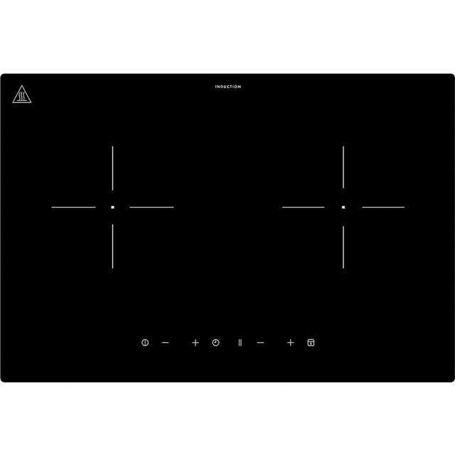 LAGAN induktionshäll, plug-in 2 zoner/svart