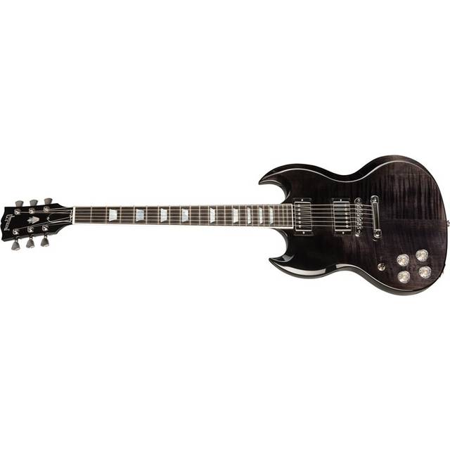 (B-Stock) Gibson Modern Collection SG Modern LH Trans Black Fade Left-Handed Electric Guitar with Case