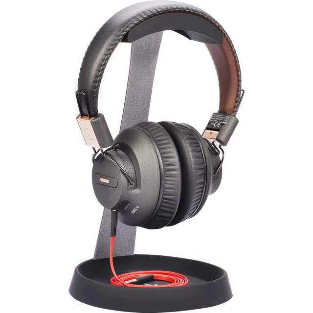 Avantree HS102 Metall och silikon hållare för hörlurar med kabelhållare, stabil för sennheiser, Sony, Audio-Technica, Bose, Beats, AKG, Gaming Headset, bord Headphone Stand