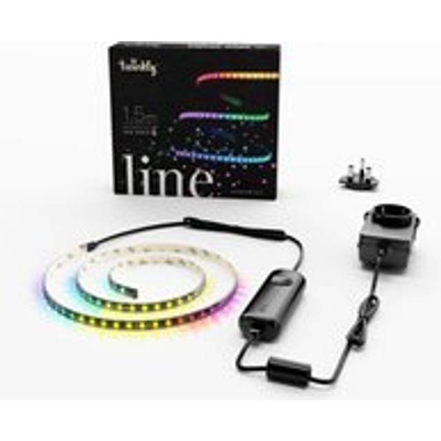 1.5m 90 LED Twinkly Line Smart App Controlled Strip Light Multi Coloured