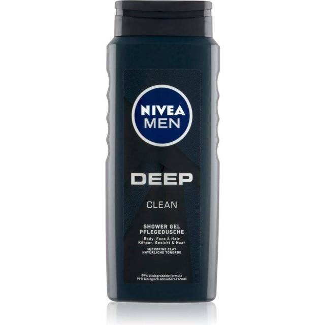 Nivea Men Deep Clean Shower Gel 500ml