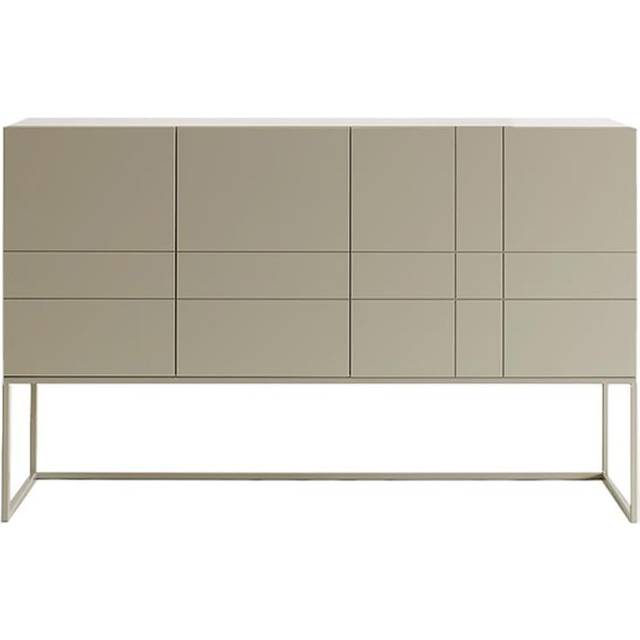 Asplund Kilt Light 137 sideboard dark sand, 3 dörrar