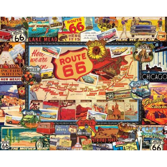 Jigsaw Puzzle - 1000 Pieces - Route 66