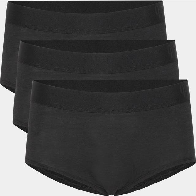 3 par sorte bambus hipster trusser fra Copenhagen Bamboo, M