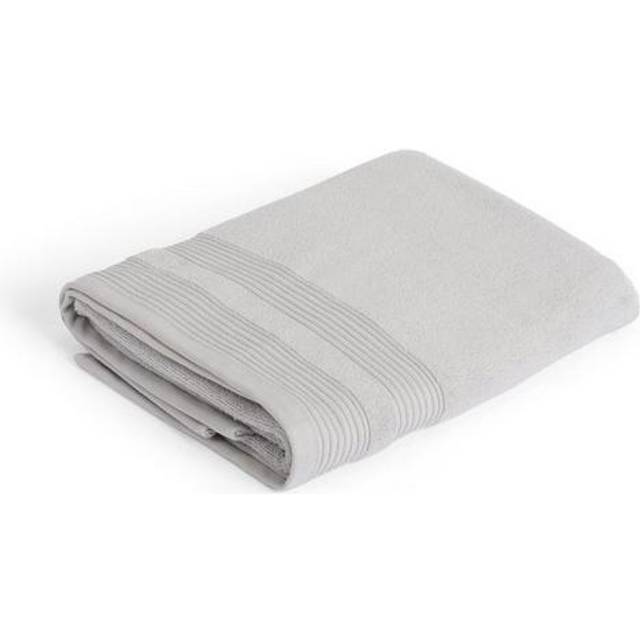 ecopure 100% Cotton 650GSM Solid Towel Range Grey Bath Sheet