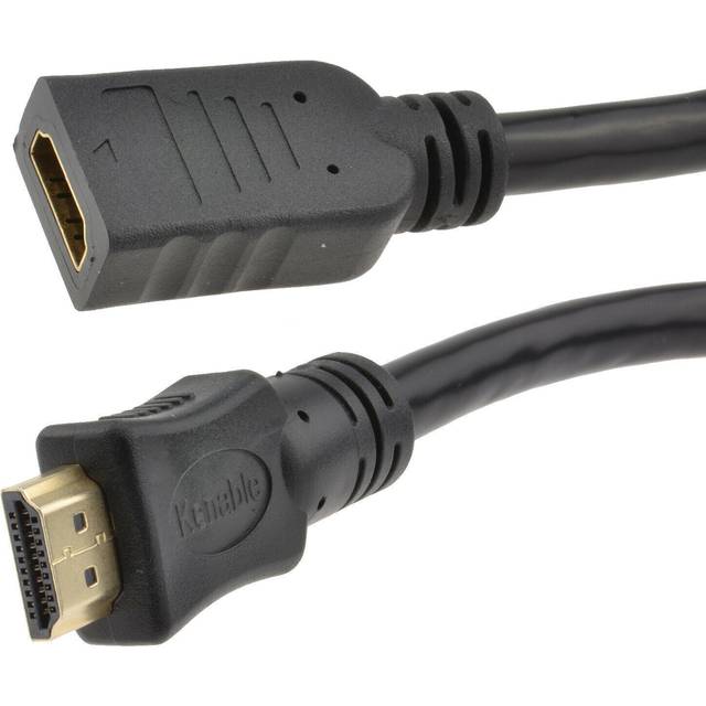 kenable HDMI 2.0 High Speed 4K UHD TV Extension Lead Male to Female Cable 3m