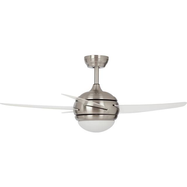 Argos Home Manhattan Ceiling Fan - Satin Nickel