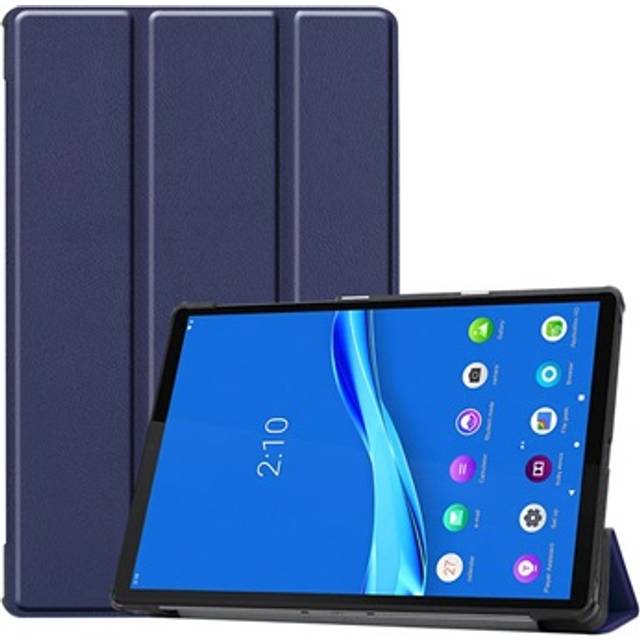 Tri-Fold Series Lenovo Tab M10 FHD Plus Foliofodral - Mörkblå