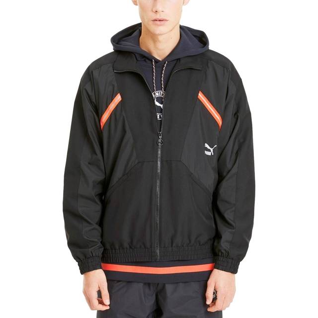 Puma tfs tailored for sport mens black woven jacket