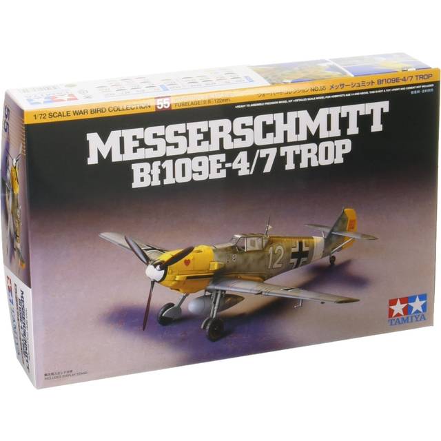 Tamiya 60755 Messerschmitt Bf109e4/7 Trop  1:72 Scale Aircraft