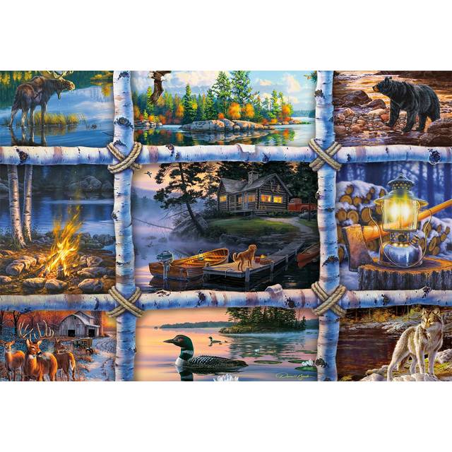 Buffalo Games - Darrell Bush - North Country - 2000 Piece Jigsaw Puzzle for Adults Challenging Puzzle Perfect for Game Nights - 2000 Piece Finished S