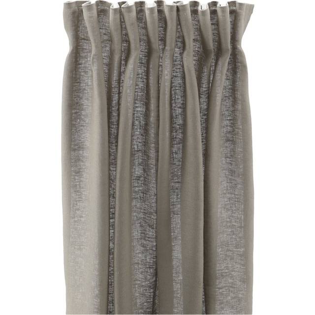 Scandi Living Tranquility gardinlängd med multiband 139x250 cm Sand