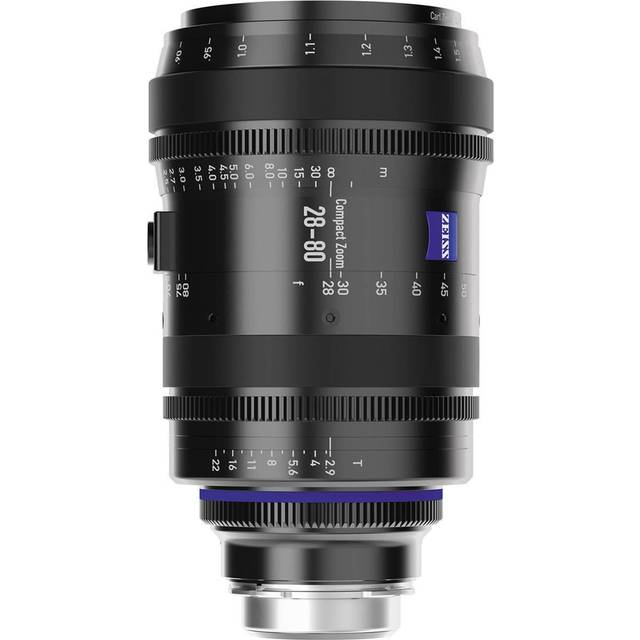 Zeiss 28-80mm T2.9 CZ.2 Cine Zoom Lens - Nikon F Mount (Metric)