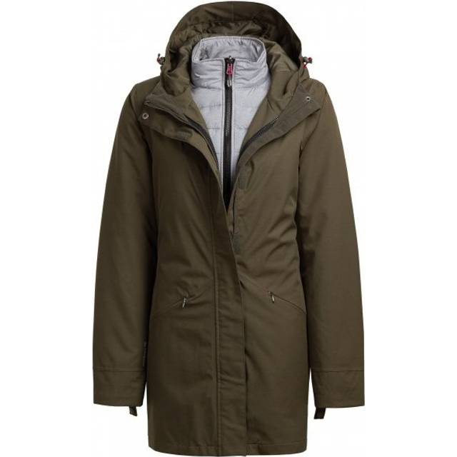 Outhorn Pauline, Lång Jacka, Dam, Khaki