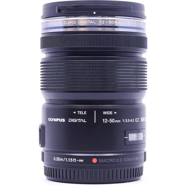 OLYMPUS ED12-50mmF3.5-6.3 EZ BLK standard zoom lens Dustproof and splashproof black