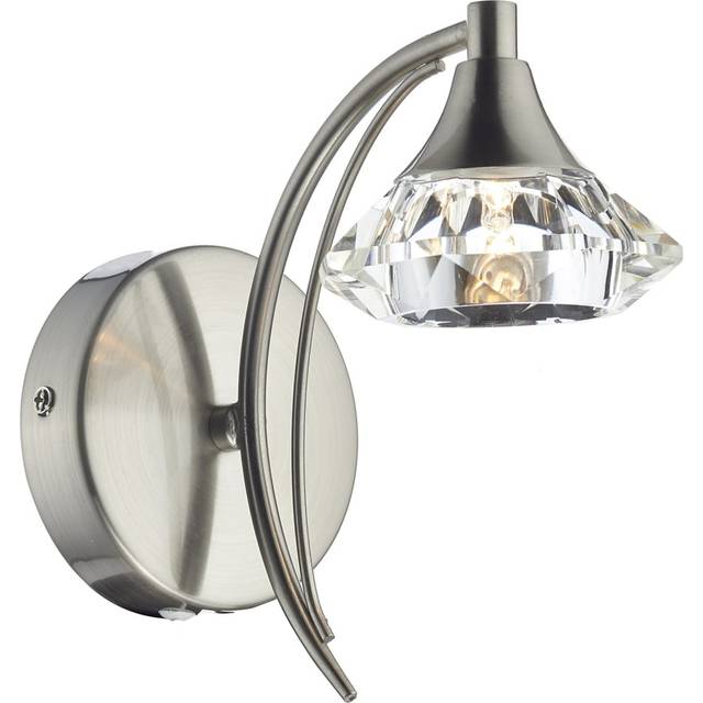 Dar Lighting Group Dar LUT0746 Luther Wall Bracket Satin Chrome