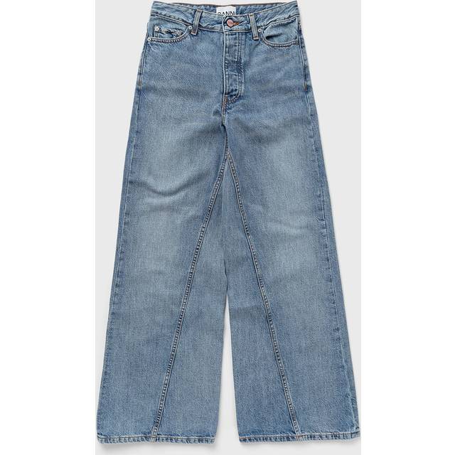 GANNI Blue Jozey Jeans - 565 Light Blue Vinta - WAIST US 28x32