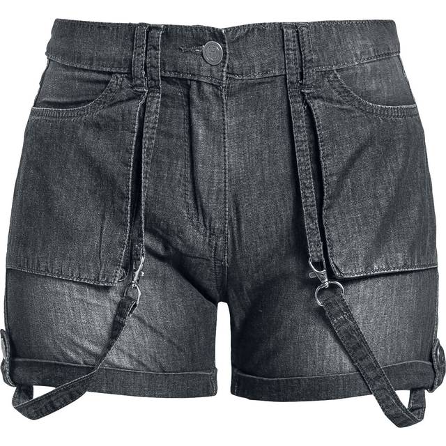 EMP Stage Collection Shorts with Rockhand Embroidery Shorts black - 27