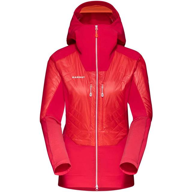 Mammut Robust, weather-resistant cozy softshell jacket Women Red L - red