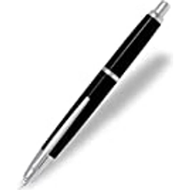 Pilot Capless Rhodium T Fyldepen M Sort