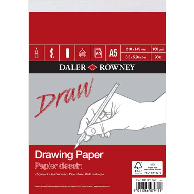Daler Rowney Ritblock Draw A5