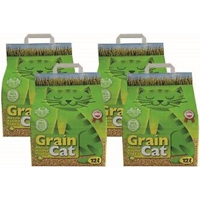GrainCat 24 liter naturligt klumpande strö