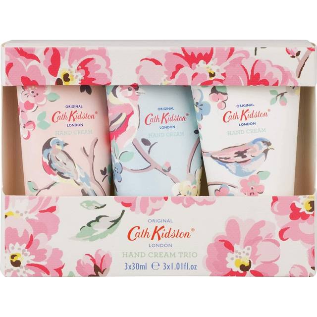Cath Kidston Assorted Blossom Birds Hand Cream Trio, 3 x 30 ml