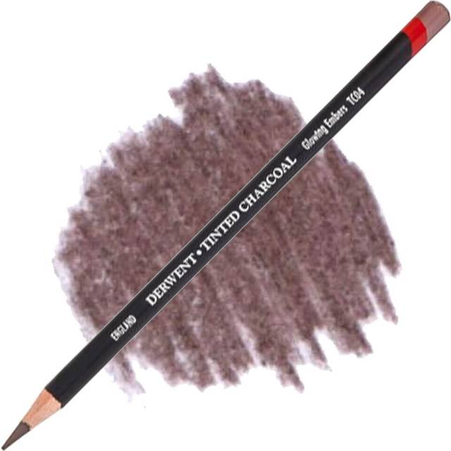 Derwent : Tinted Charcoal Pencil : Burnt Embers