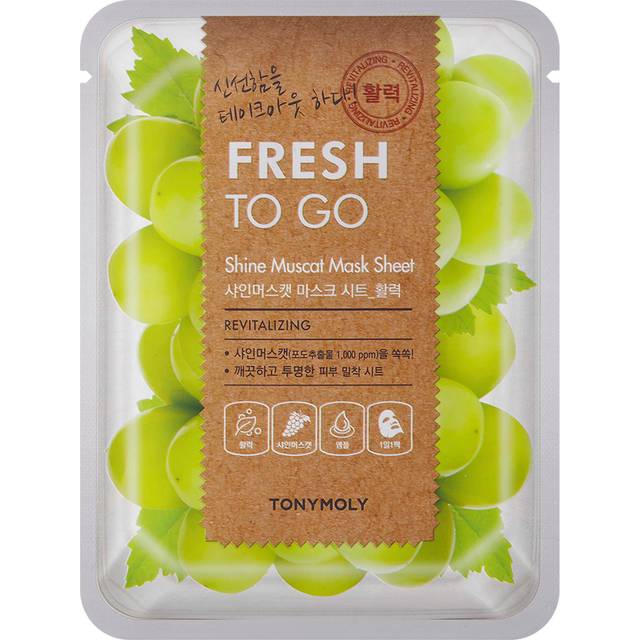 TONYMOLY - Fresh To Go Mask Sheet - 12 Types Shine Muscat