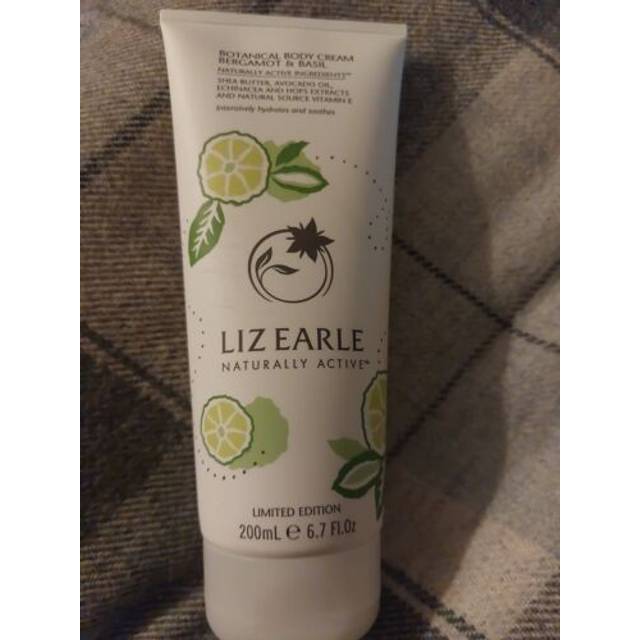 LIZ EARLE Botanical Body Cream BERGAMOT & BASIL, 200ml