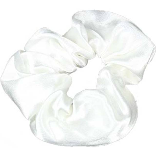By Lyko Enfärgad Scrunchie I Silklook White