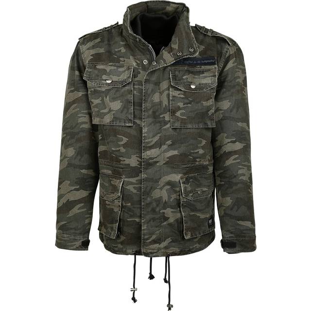 Black Premium by EMP Vinterjacka - Army Field Jacket - S 7XL - f&#xF6;r Herr - kamouflage