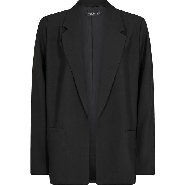 Women's long-sleeved blazer Soaked in Luxury Shirley - Noir