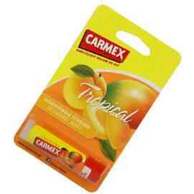 Carmex Tropical Fugtgivende læbepomade Peach and Mango 4.25