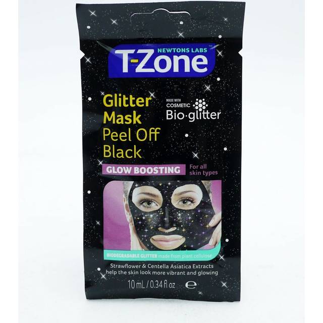 Newtons Lab T-Zone Glitter Peel Off Black Mask Glow Boosting