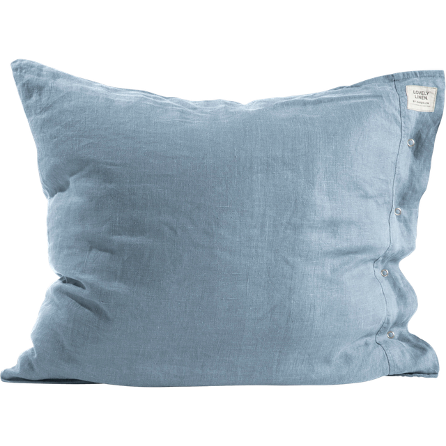 Lovely Linen - Örngott Misty i tvättat lin - Blå