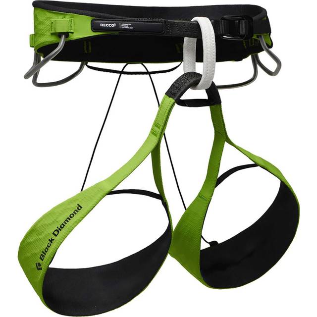 Climbing harness Black Diamond Recco Vision Airnet - Vert